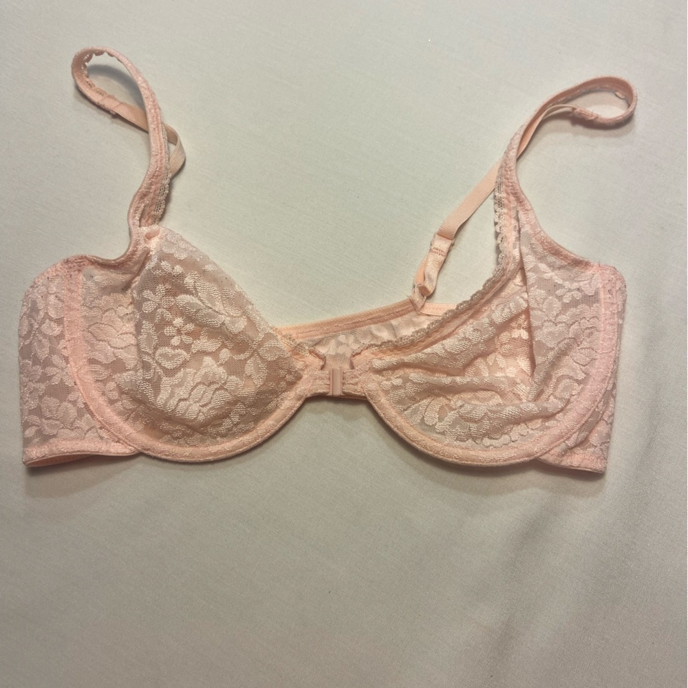 Victoria's Secret Lace Bra - Soft Pink
